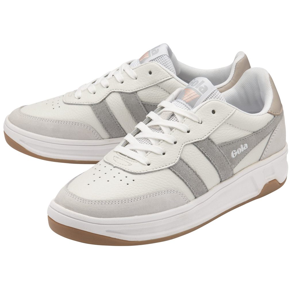 Gola Classics Topspin Sneakers Blancos Grises Claro Mexico | YGB-870169