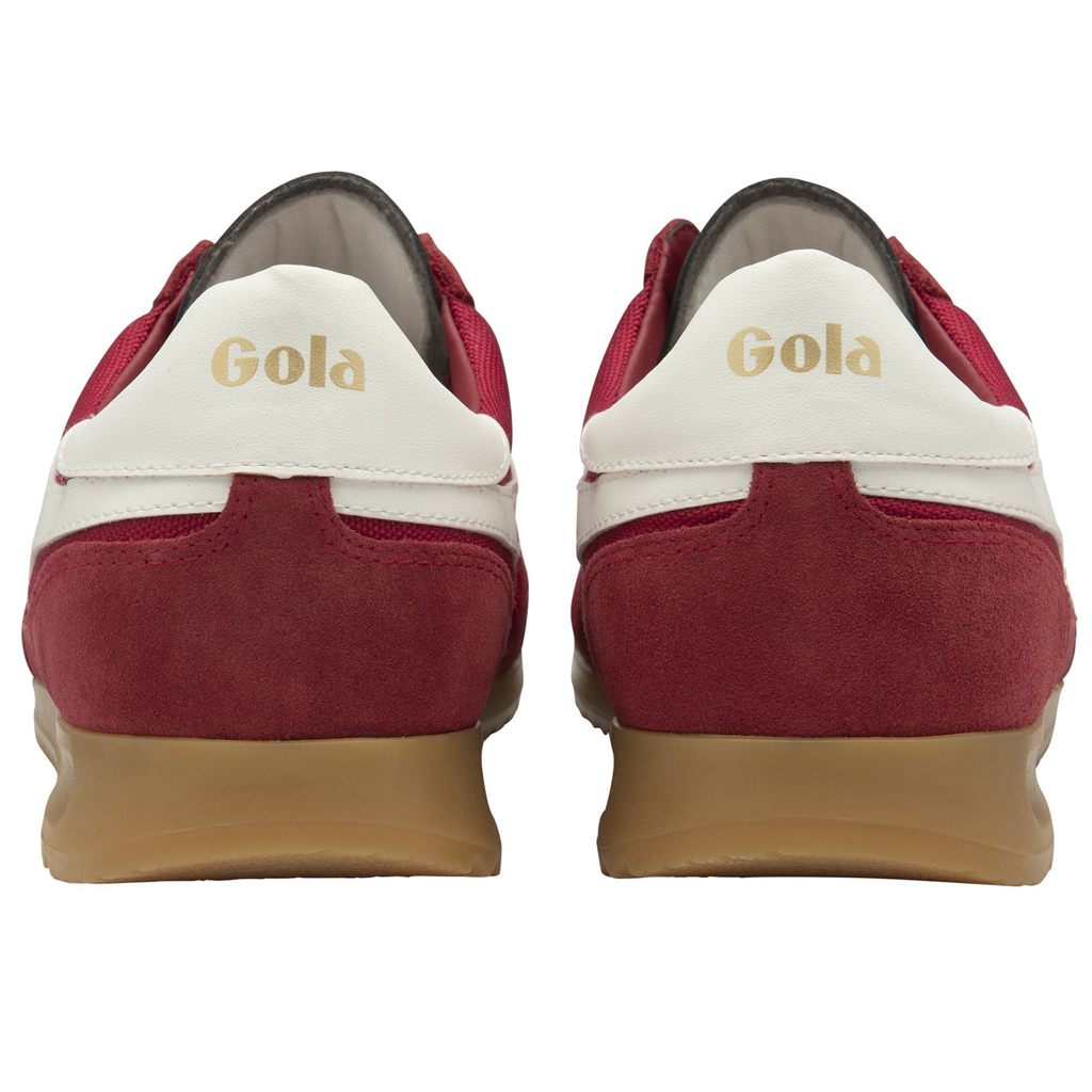 Gola Classics Tornado Sneakers Rojos Oscuro Blancos Mexico | DZS-697031