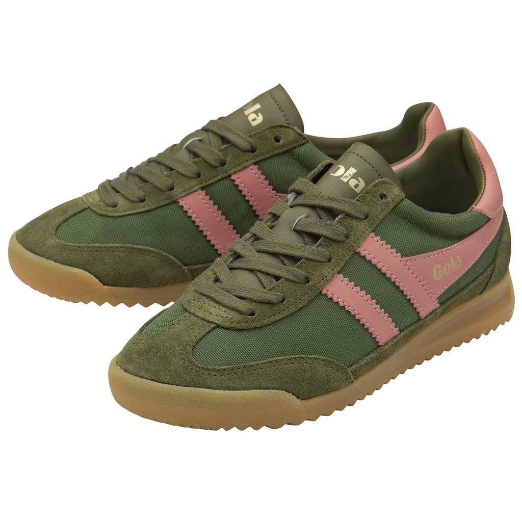 Gola Classics Tornado Sneakers Verdes Coral Rosas Mexico | DBM-516438