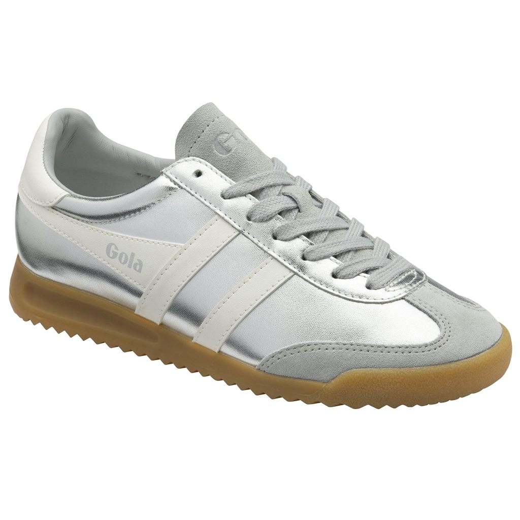 Gola Classics Torpedo Glimmer Sneakers Plateados Blancos Mexico | UVR-590278