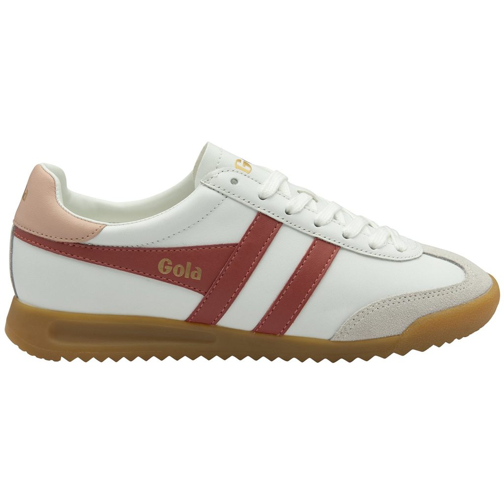 Gola Classics Torpedo Leather Sneakers Blancos Rosas Mexico | XGV-463879
