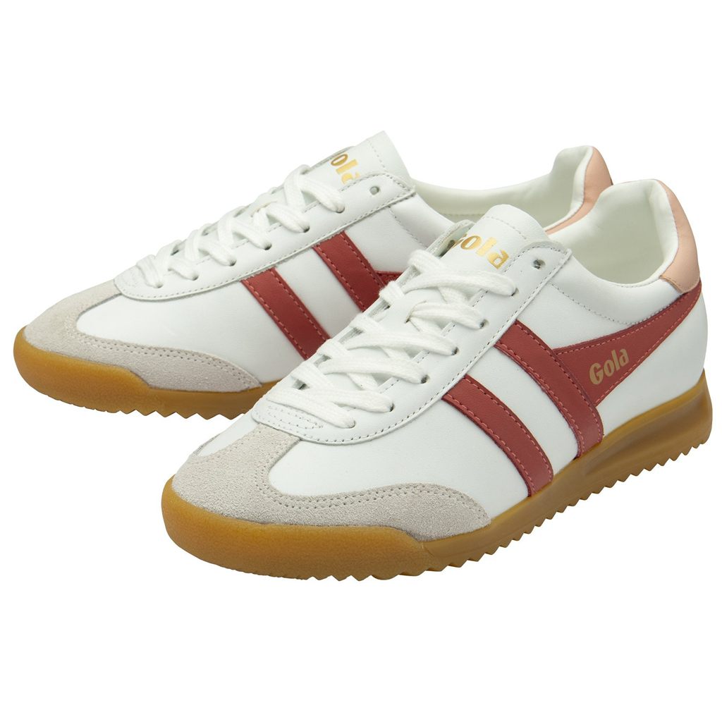 Gola Classics Torpedo Leather Sneakers Blancos Rosas Mexico | XGV-463879
