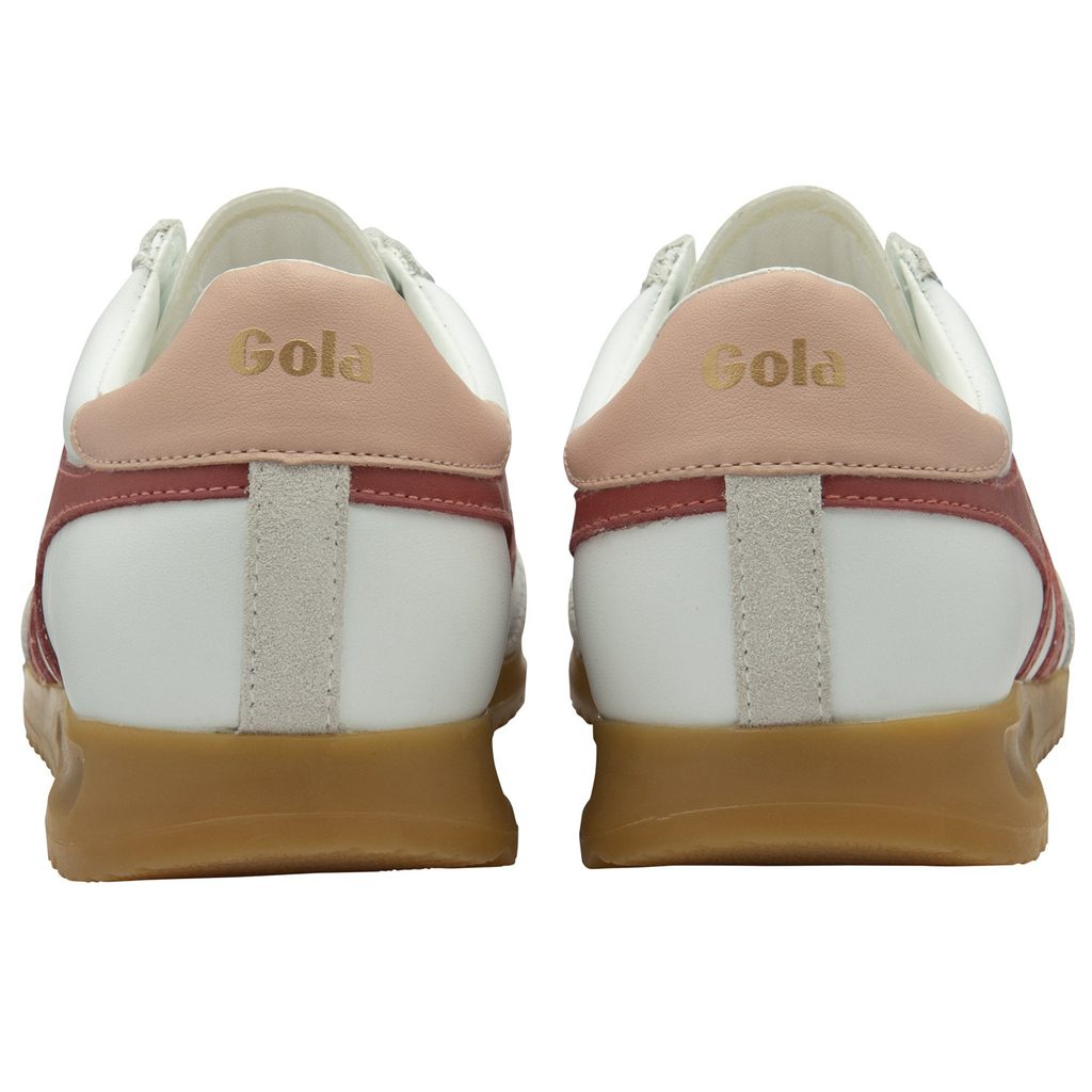 Gola Classics Torpedo Leather Sneakers Blancos Rosas Mexico | XGV-463879