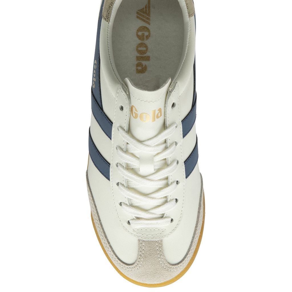 Gola Classics Torpedo Leather Sneakers Blancos Dorados Mexico | VMQ-691045