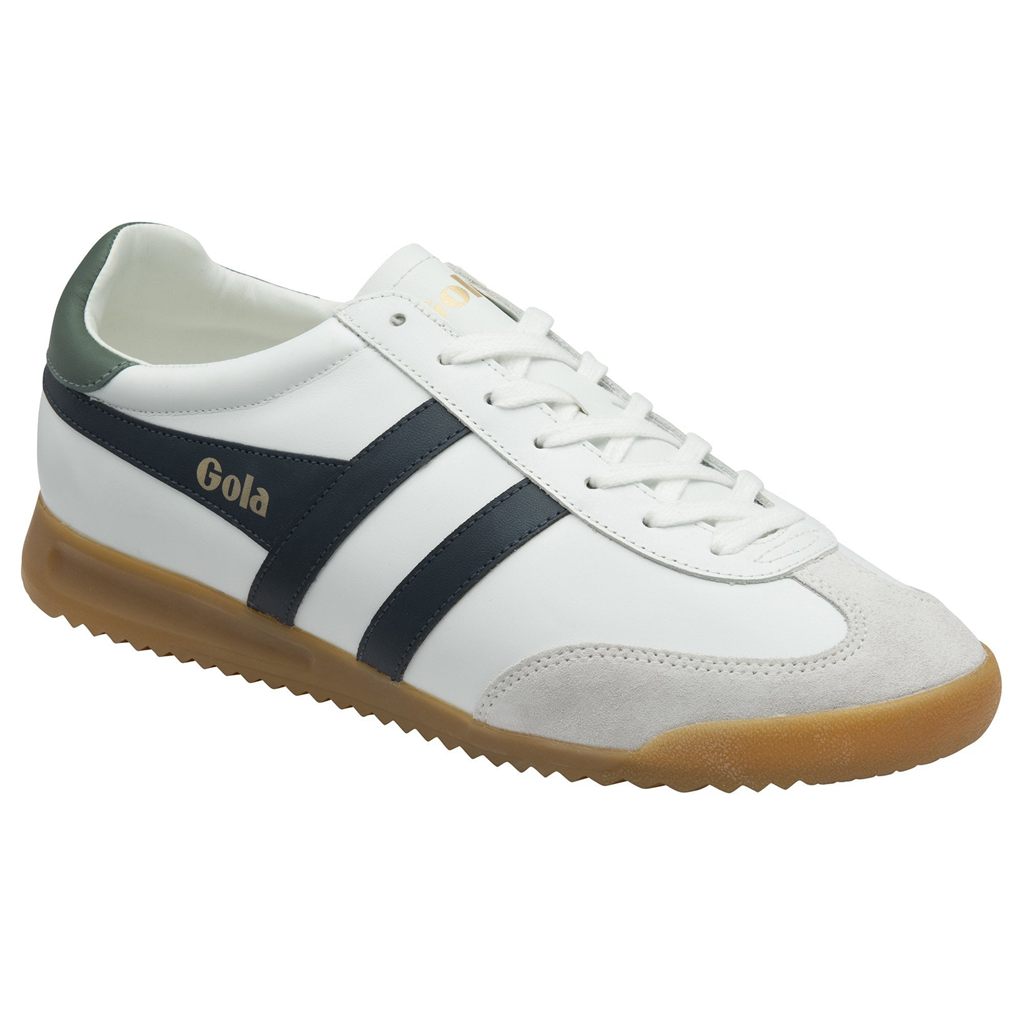 Gola Classics Torpedo Leather Sneakers Blancos Azul Marino Mexico | HQP-785634