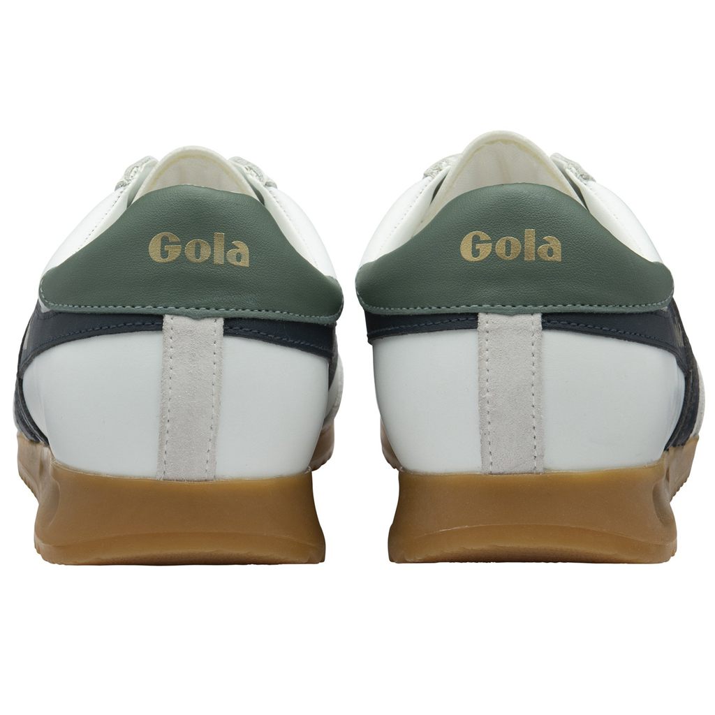 Gola Classics Torpedo Leather Sneakers Blancos Azul Marino Mexico | HQP-785634