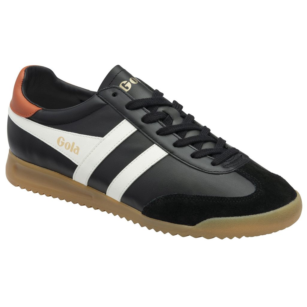 Gola Classics Torpedo Leather Sneakers Negros Blancos Naranjas Mexico | KTZ-850692