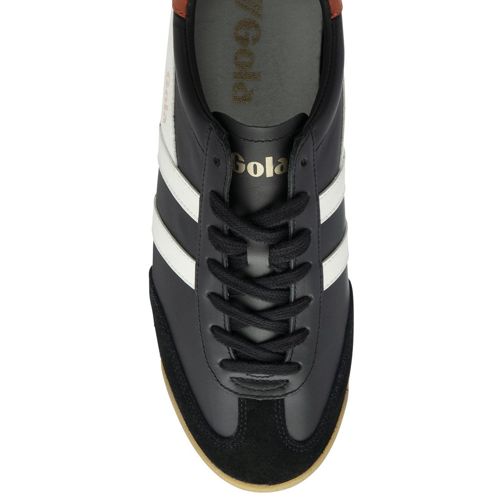 Gola Classics Torpedo Leather Sneakers Negros Blancos Naranjas Mexico | KTZ-850692