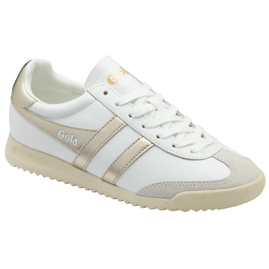 Gola Classics Torpedo Mirror Sneakers Blancos Dorados Blancos Mexico | BLW-106249