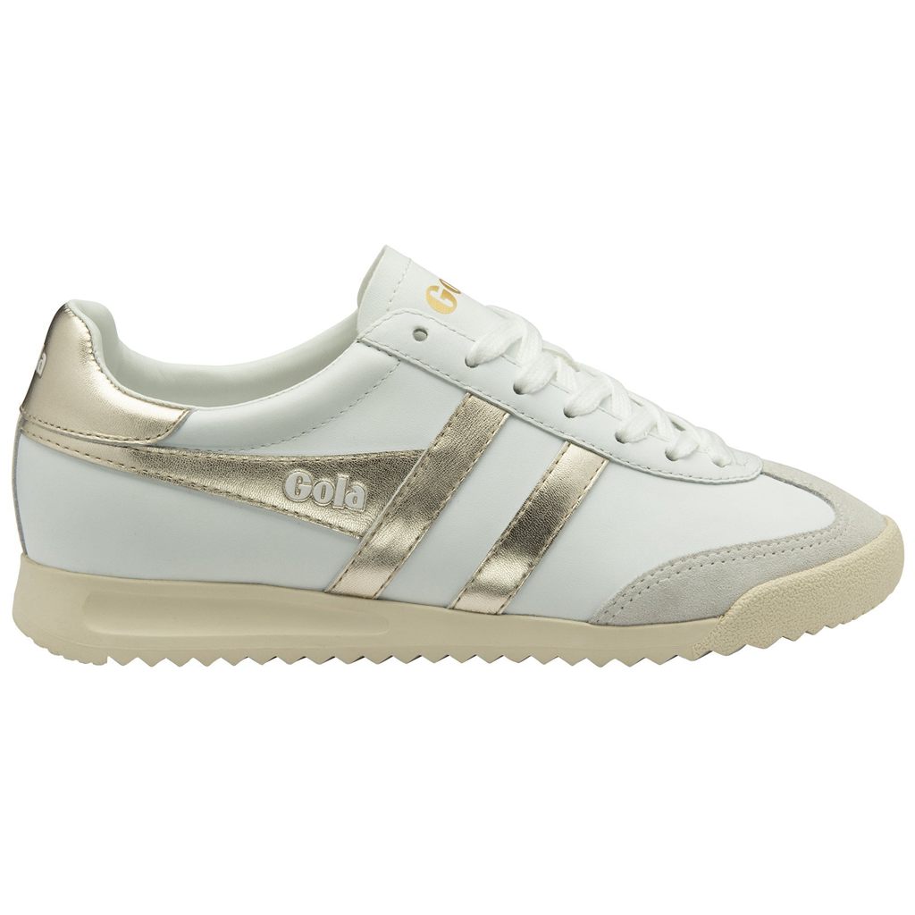 Gola Classics Torpedo Mirror Sneakers Blancos Dorados Blancos Mexico | BLW-106249