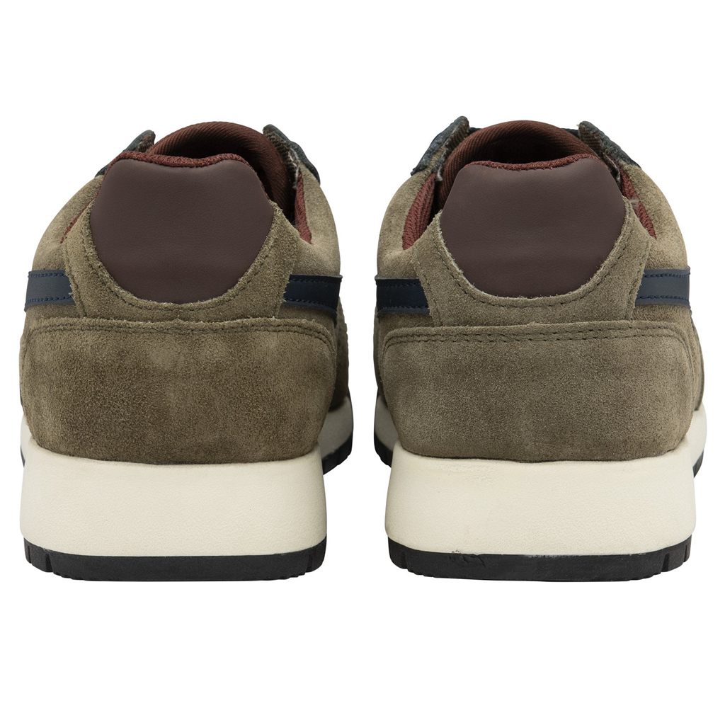 Gola Classics Trek Low Sneakers Kaki Azul Marino Vino Mexico | FBP-420386
