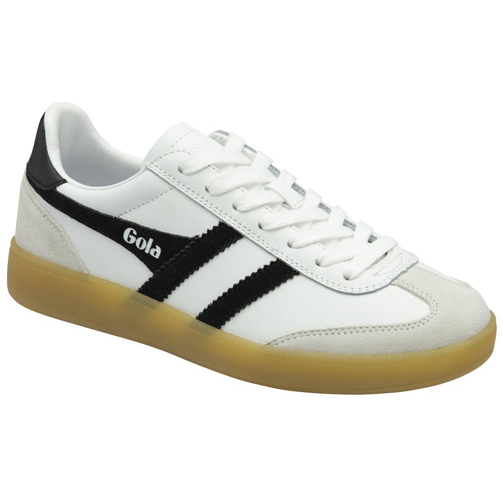Gola Classics Viper Leather Sneakers Blancos Negros Mexico | ICQ-437201