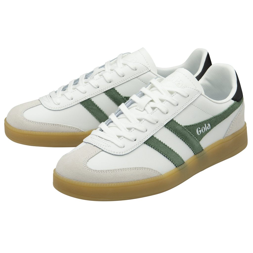 Gola Classics Viper Leather Sneakers Blancos Negros Mexico | ZAQ-398460