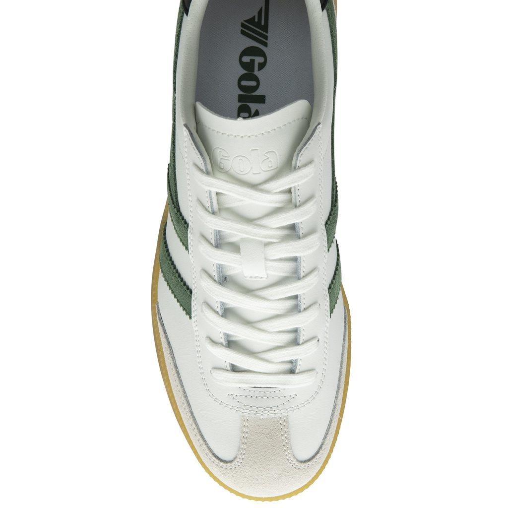 Gola Classics Viper Leather Sneakers Blancos Negros Mexico | ZAQ-398460