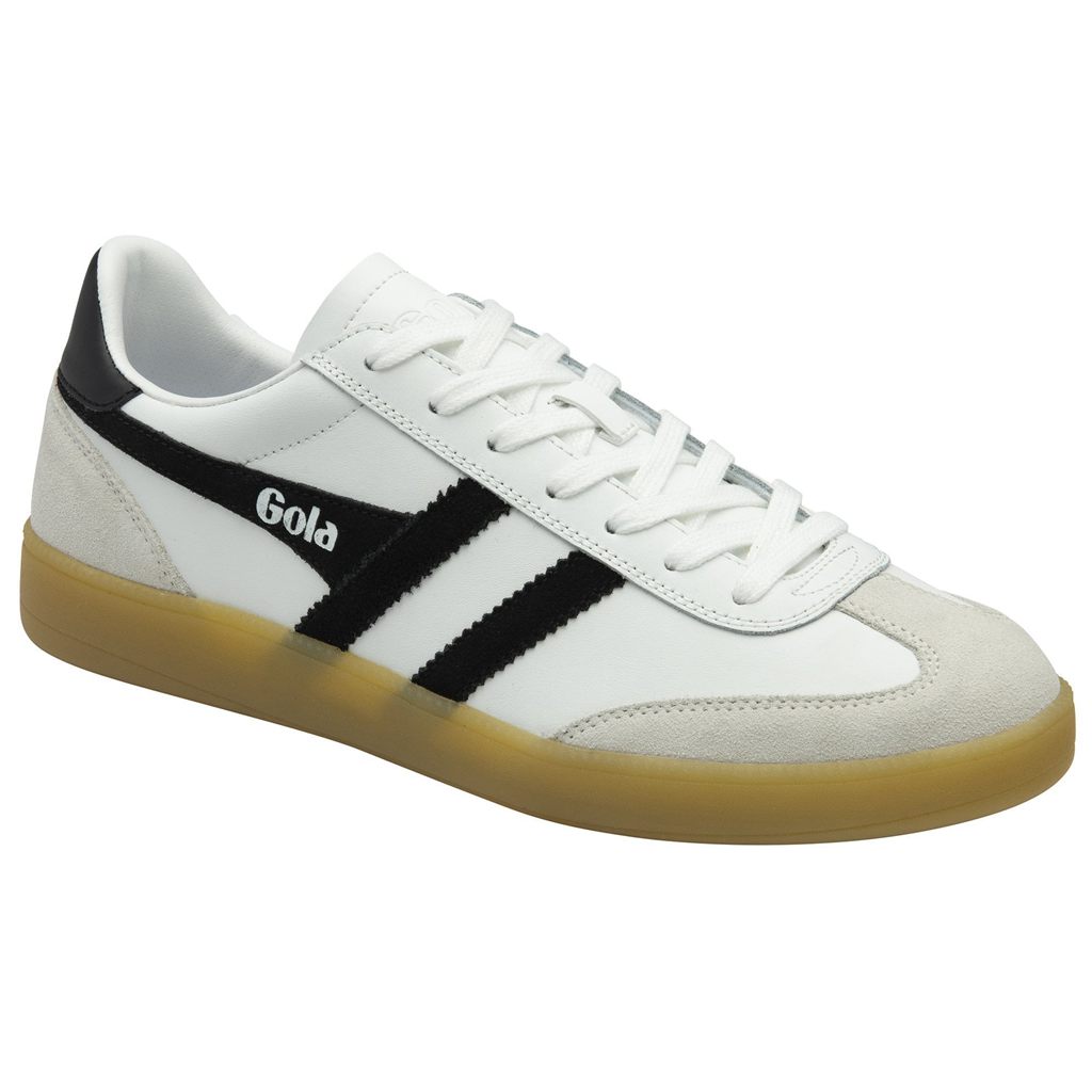 Gola Classics Viper Leather Sneakers Blancos Negros Mexico | YRB-139026