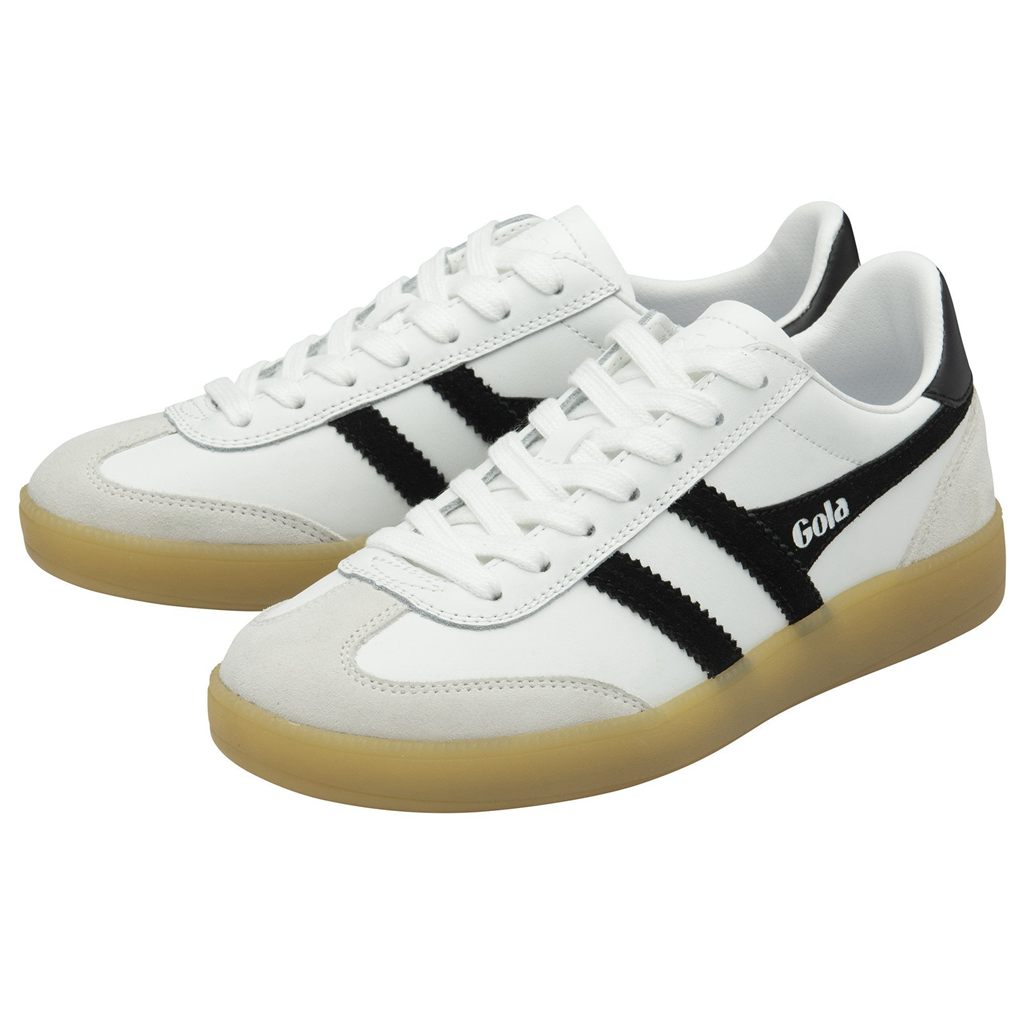 Gola Classics Viper Leather Sneakers Blancos Negros Mexico | YRB-139026