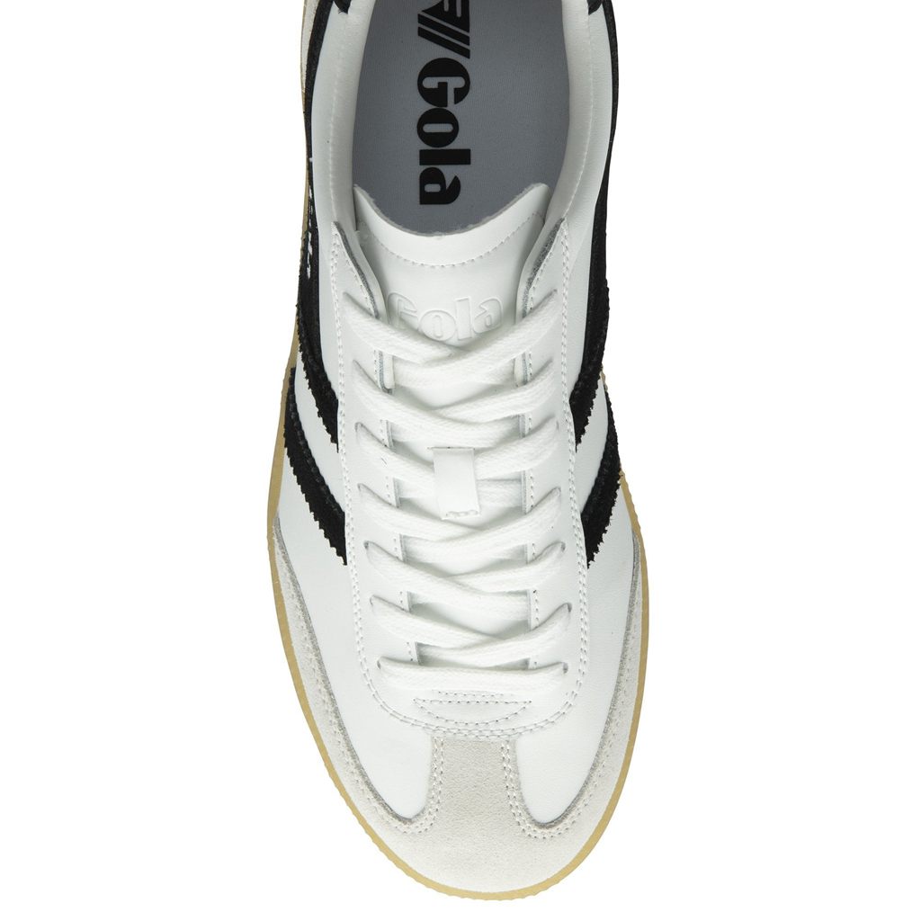 Gola Classics Viper Leather Sneakers Blancos Negros Mexico | YRB-139026
