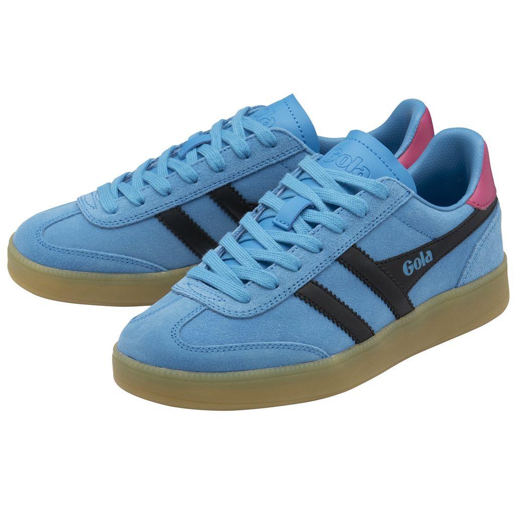 Gola Classics Viper Sneakers Negros Fucsia Mexico | TSA-132408