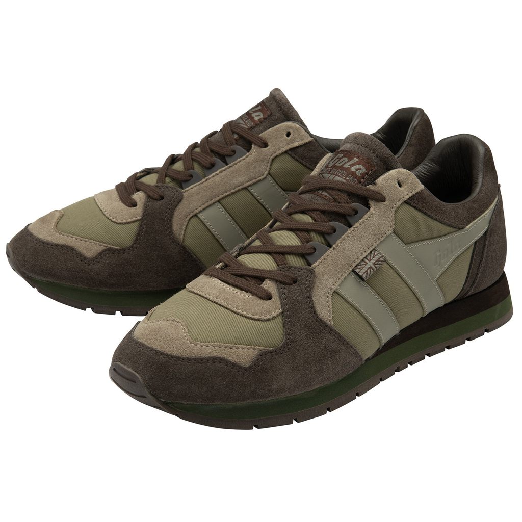 Gola Made in England - 1905 Ranger Engineered Garment Sneakers Marrom Kaki Mexico | HFX-185234