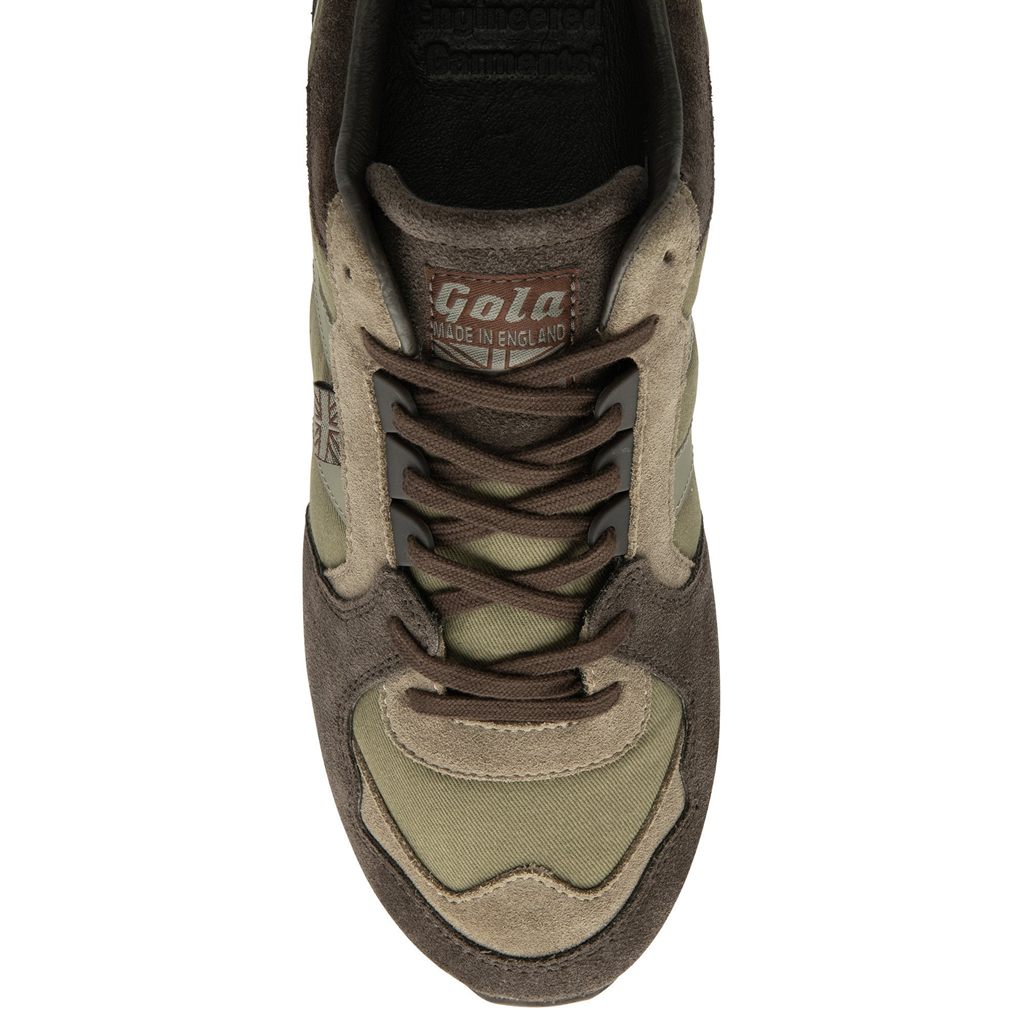 Gola Made in England - 1905 Ranger Engineered Garment Sneakers Marrom Kaki Mexico | HFX-185234