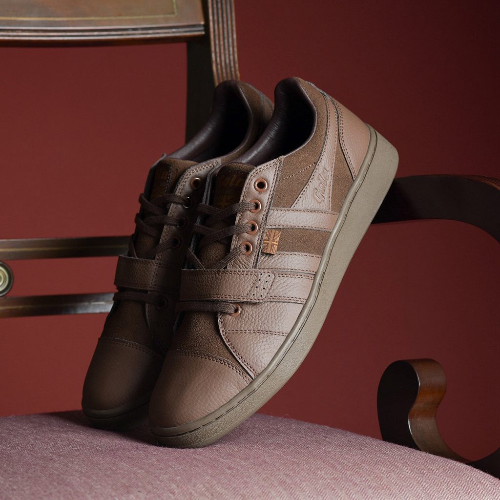 Gola Made in England - 1905 Sentry Engineered Garment Sneakers Marrom Marrom Mexico | QXC-693258