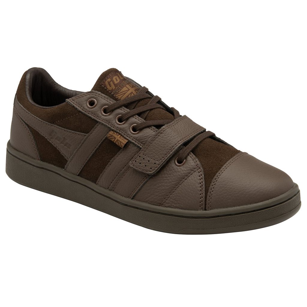 Gola Made in England - 1905 Sentry Engineered Garment Sneakers Marrom Marrom Mexico | QXC-693258