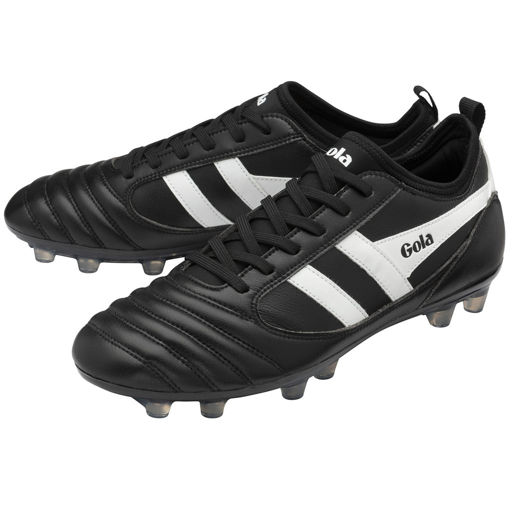 Gola Performance Adults Ceptor MLD Pro Football Boots Negros Blancos Mexico | TDI-619837