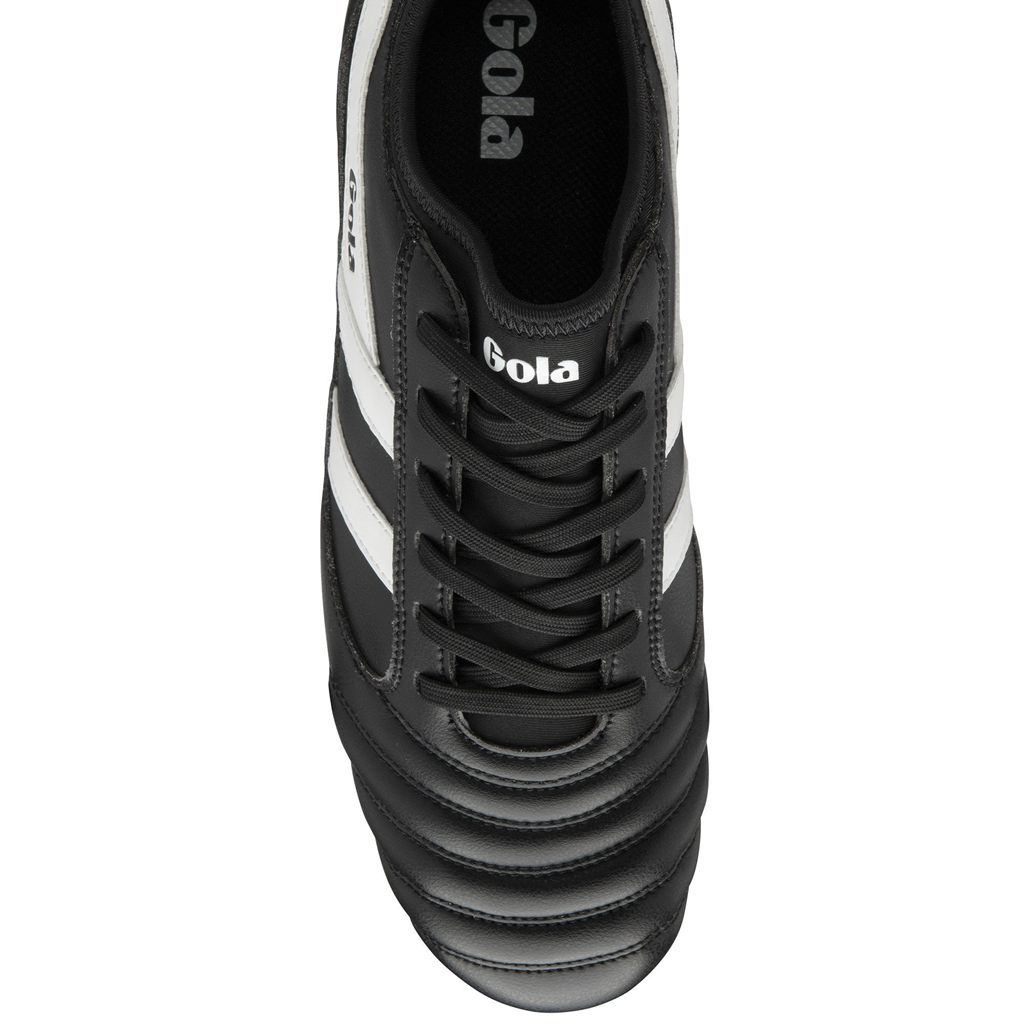 Gola Performance Adults Ceptor MLD Pro Football Boots Negros Blancos Mexico | TDI-619837