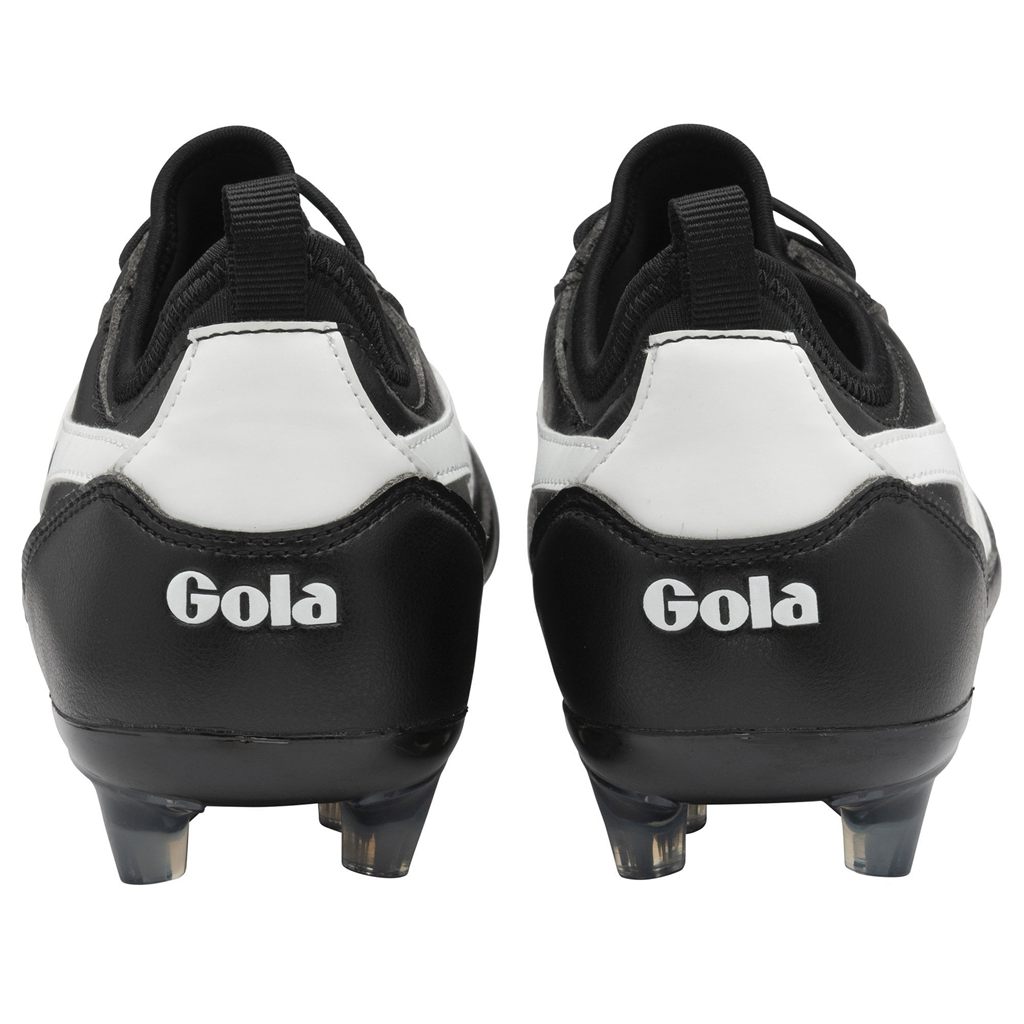 Gola Performance Adults Ceptor MLD Pro Football Boots Negros Blancos Mexico | DTG-540123