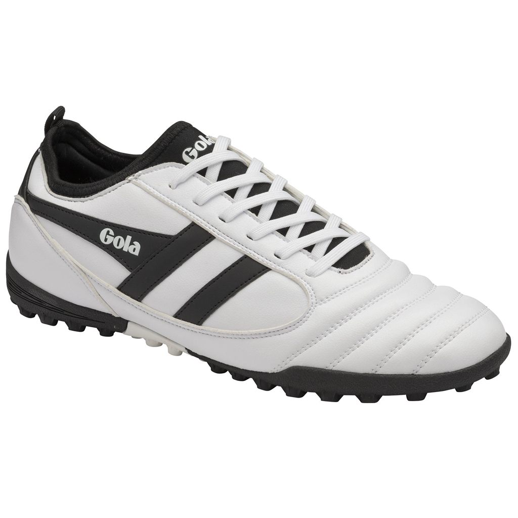 Gola Performance Adults Ceptor Turf Sneakers Blancos Negros Mexico | TNR-650937