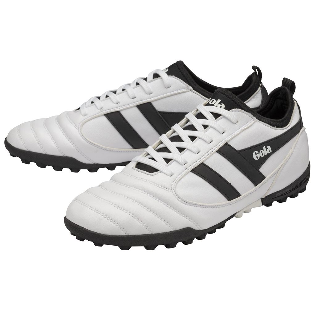 Gola Performance Adults Ceptor Turf Sneakers Blancos Negros Mexico | TNR-650937