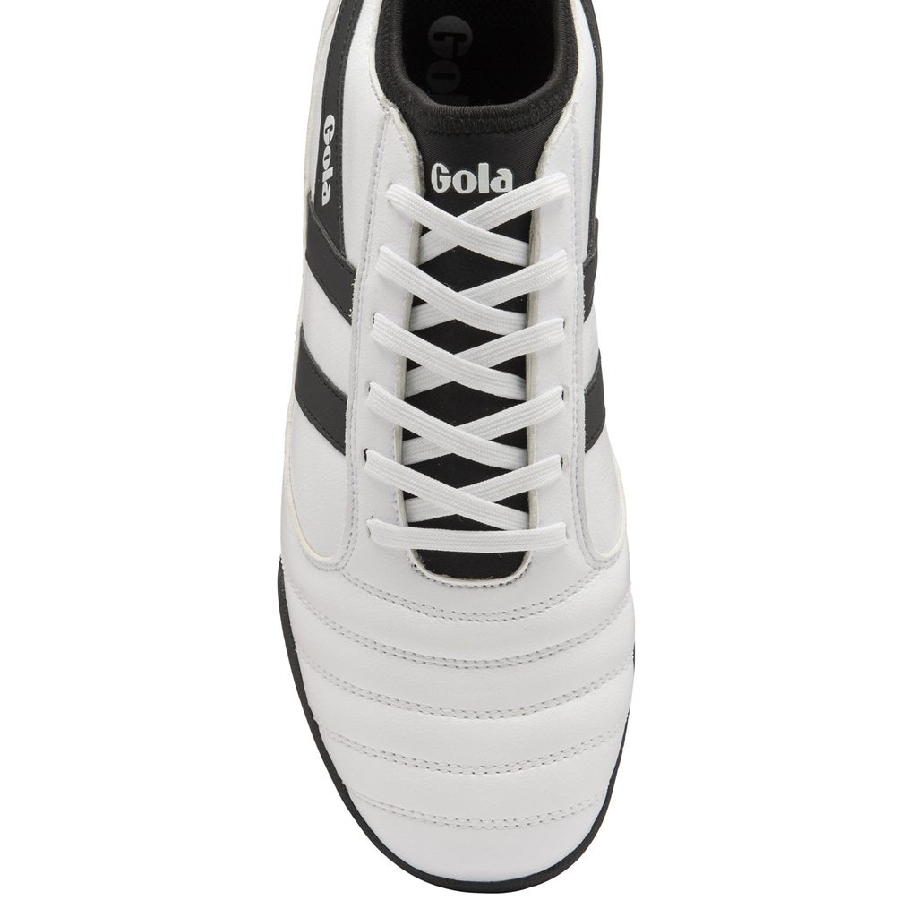 Gola Performance Adults Ceptor Turf Sneakers Blancos Negros Mexico | TNR-650937