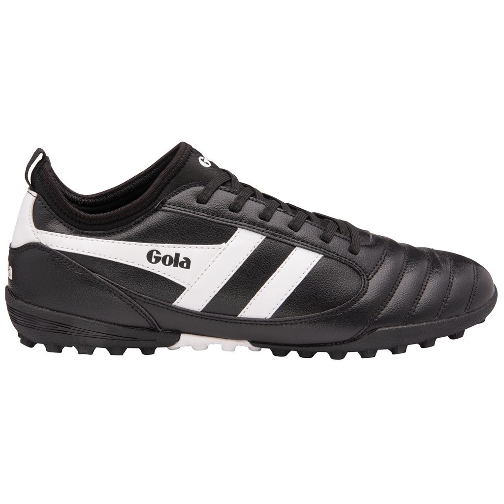 Gola Performance Adults Ceptor Turf Sneakers Negros Blancos Mexico | CUH-849657