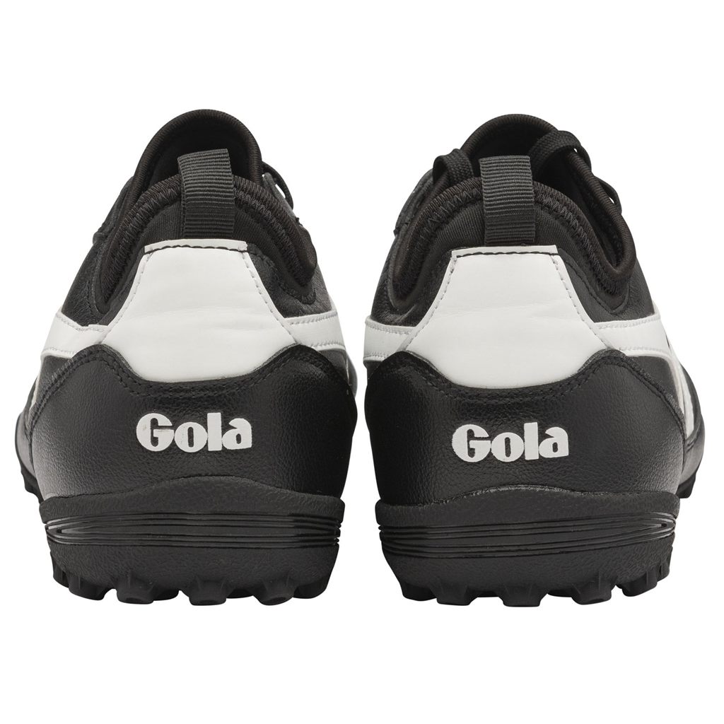 Gola Performance Adults Ceptor Turf Sneakers Negros Blancos Mexico | CUH-849657