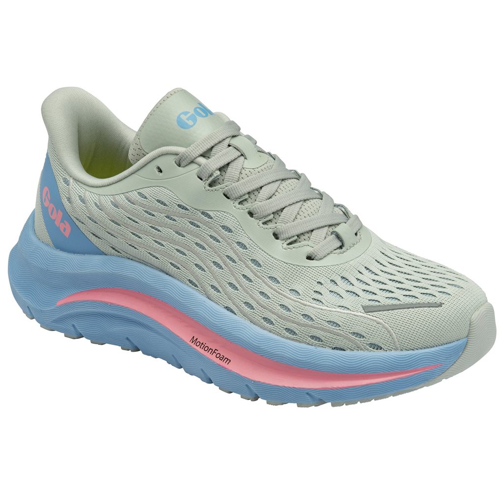 Gola Performance Alzir Speed Sneakers Grises Claro Azules Rosas Mexico | NCG-941067