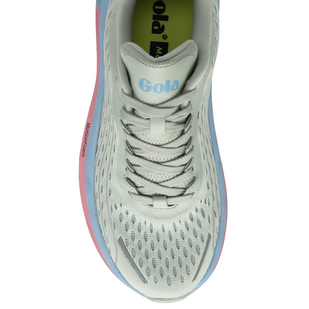 Gola Performance Alzir Speed Sneakers Grises Claro Azules Rosas Mexico | NCG-941067