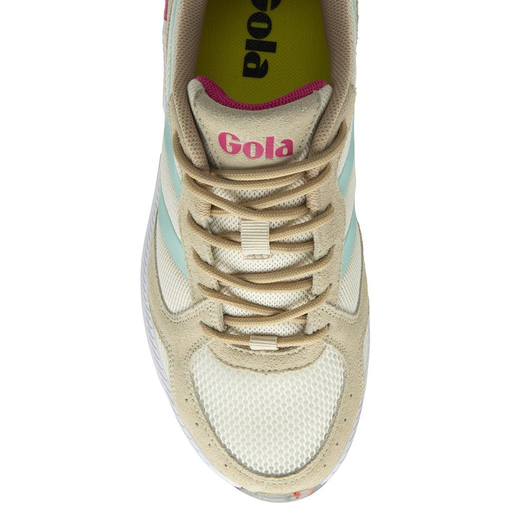 Gola Performance Navis Sneakers Blancos Azules Rosas Mexico | KHP-942361