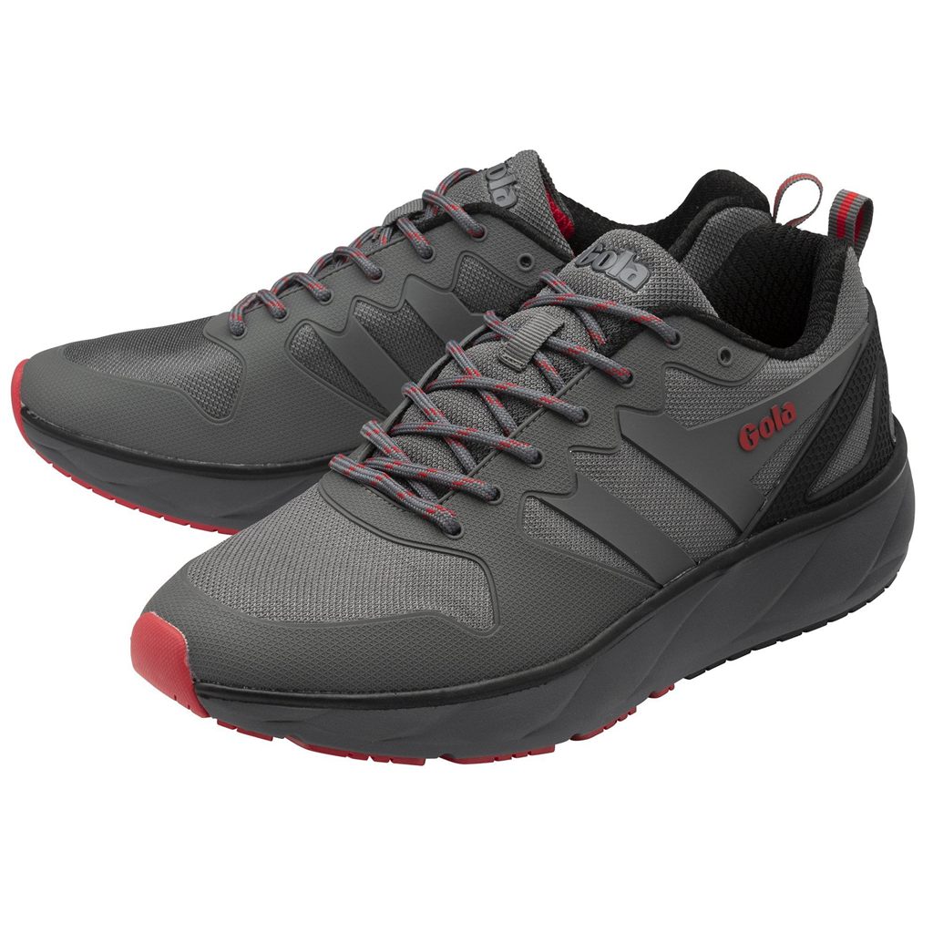 Gola Performance Thunder Sneakers Negros Rojos Oscuro Mexico | DOF-798425