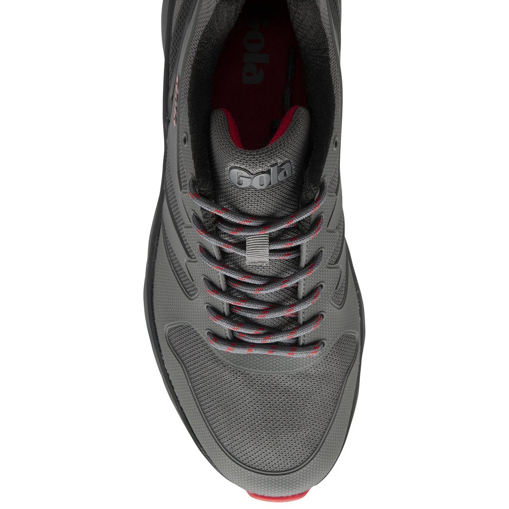 Gola Performance Thunder Sneakers Negros Rojos Oscuro Mexico | DOF-798425