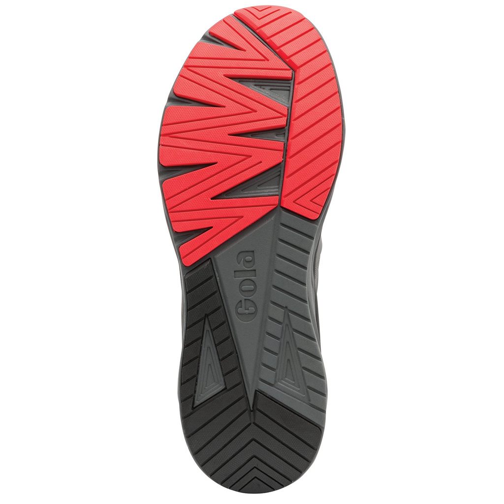 Gola Performance Thunder Sneakers Negros Rojos Oscuro Mexico | DOF-798425