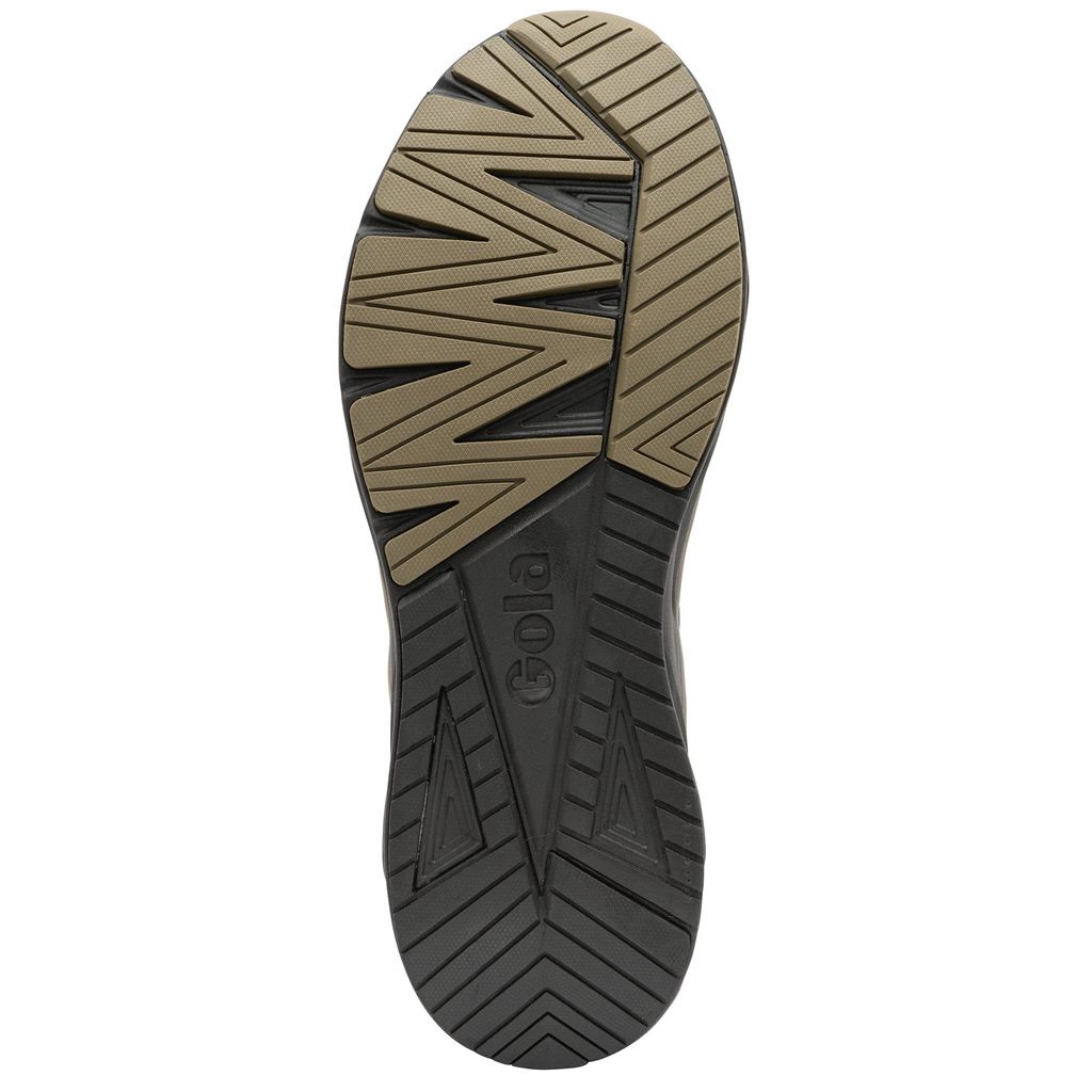 Gola Performance Thunder Sneakers Negros Kaki Mexico | FCN-034968