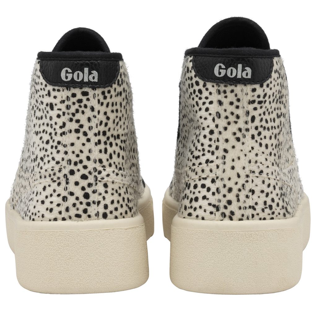 Gola Vegan Classics Baseline High Safari Pure Shoes Negros Mexico | MHW-793015