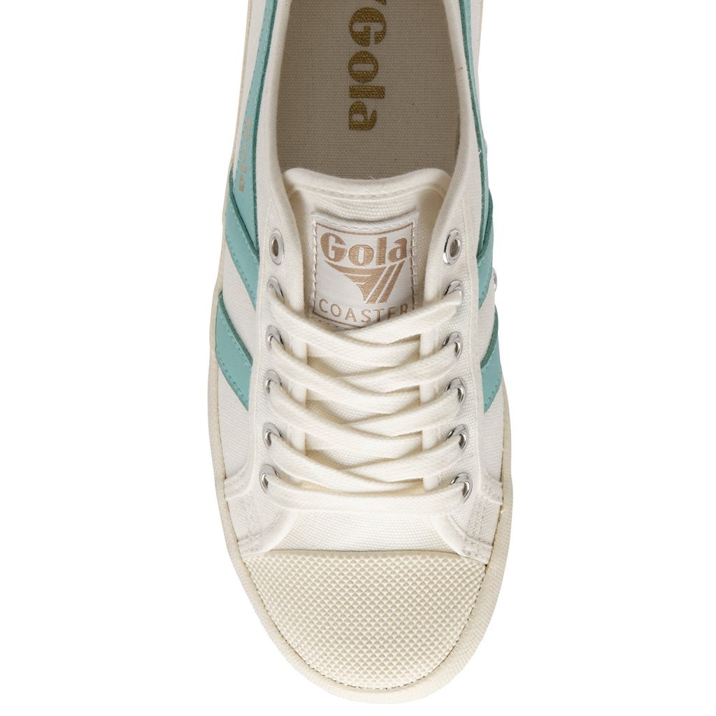 Gola Vegan Classics Coaster Shoes Blancos Mexico | UIW-475389