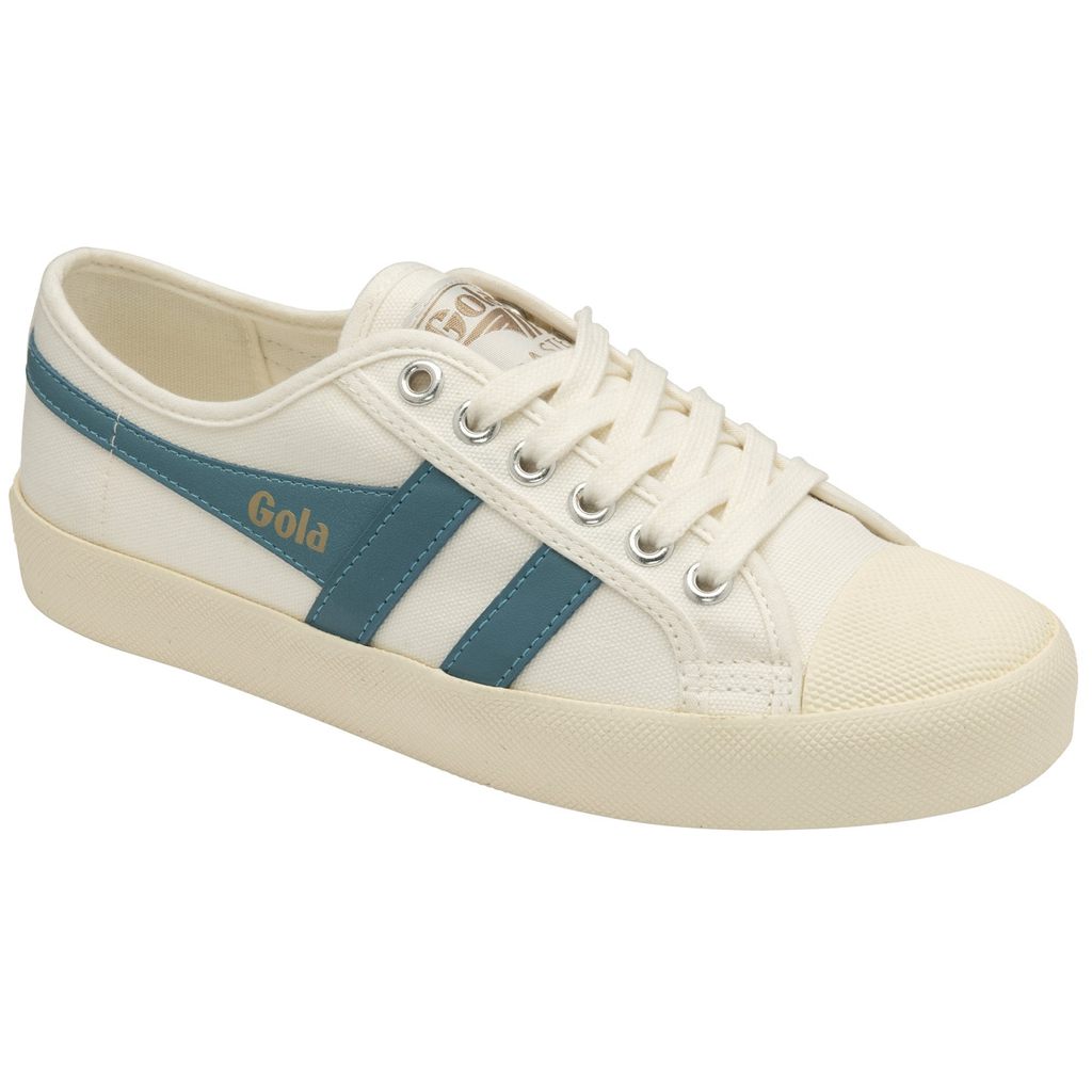 Gola Vegan Classics Coaster Shoes Blancos Mexico | UYQ-249756