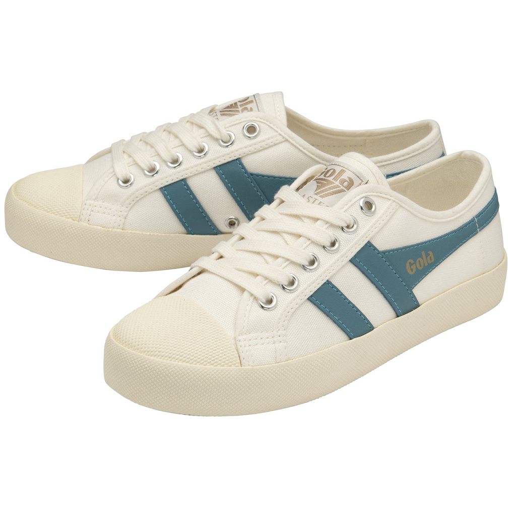 Gola Vegan Classics Coaster Shoes Blancos Mexico | UYQ-249756
