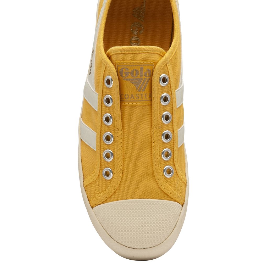 Gola Vegan Classics Coaster Slip Shoes Blancos Mexico | FUL-593842