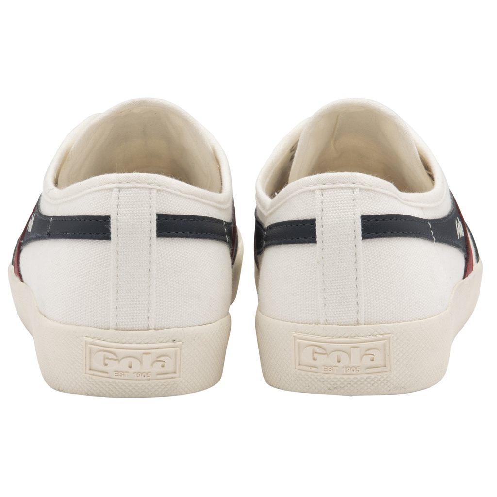 Gola Vegan Classics Coaster Slip Shoes Blancos Azul Marino Rojos Mexico | UGY-923174