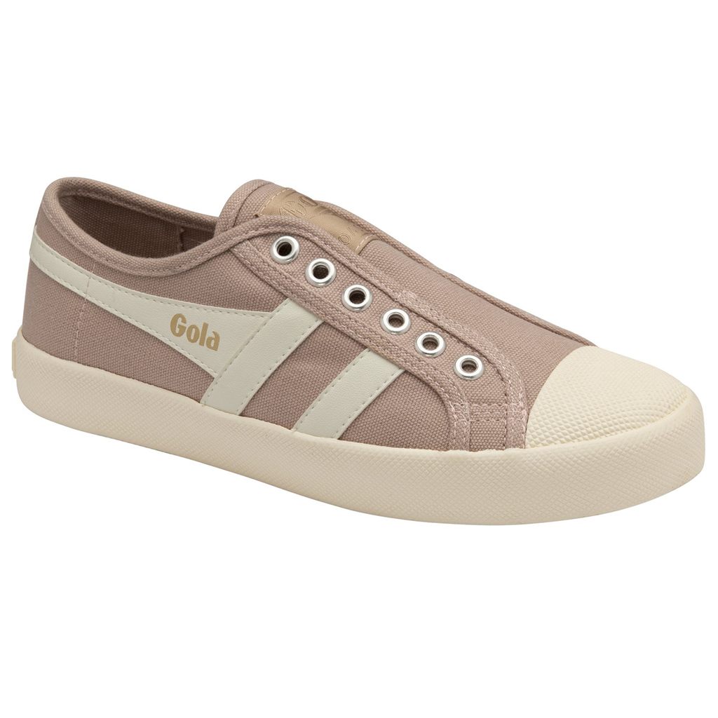 Gola Vegan Classics Coaster Slip Shoes Blancos Mexico | XDG-725084
