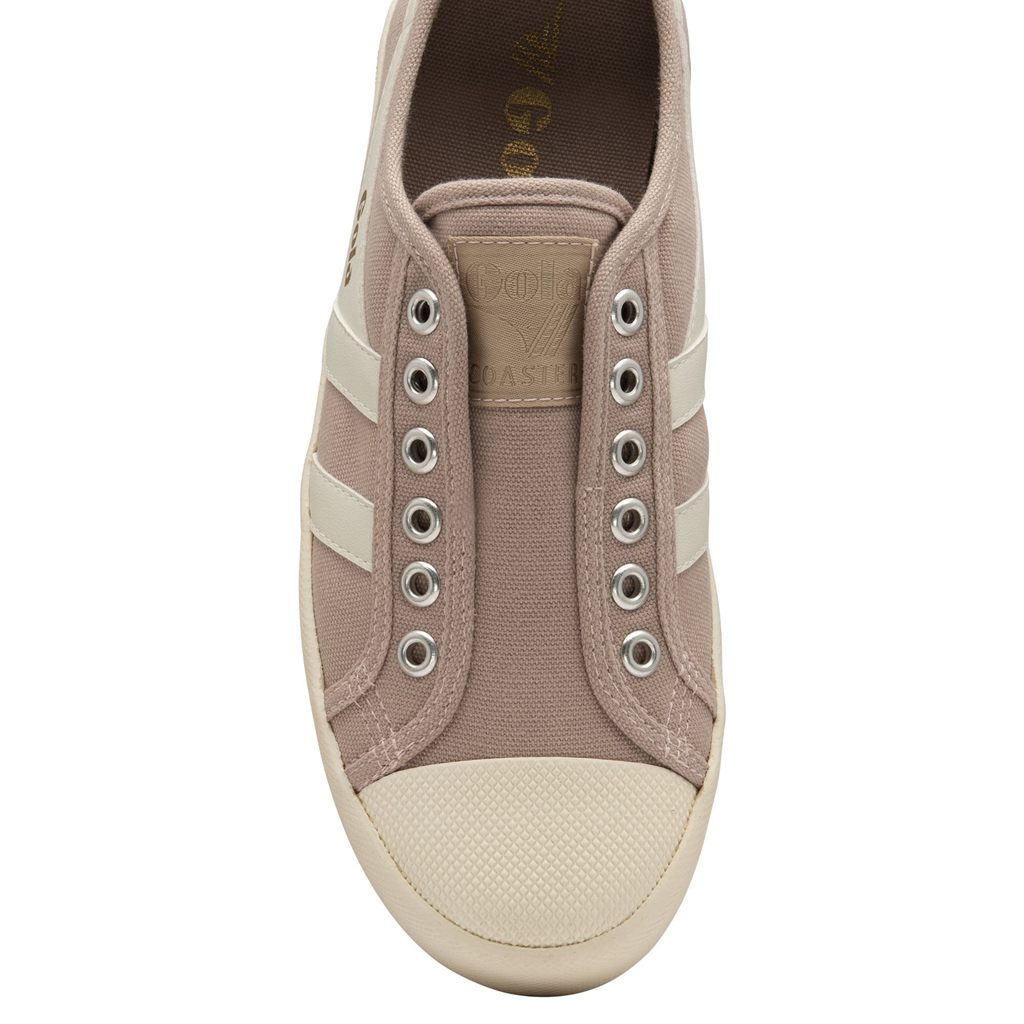Gola Vegan Classics Coaster Slip Shoes Blancos Mexico | XDG-725084