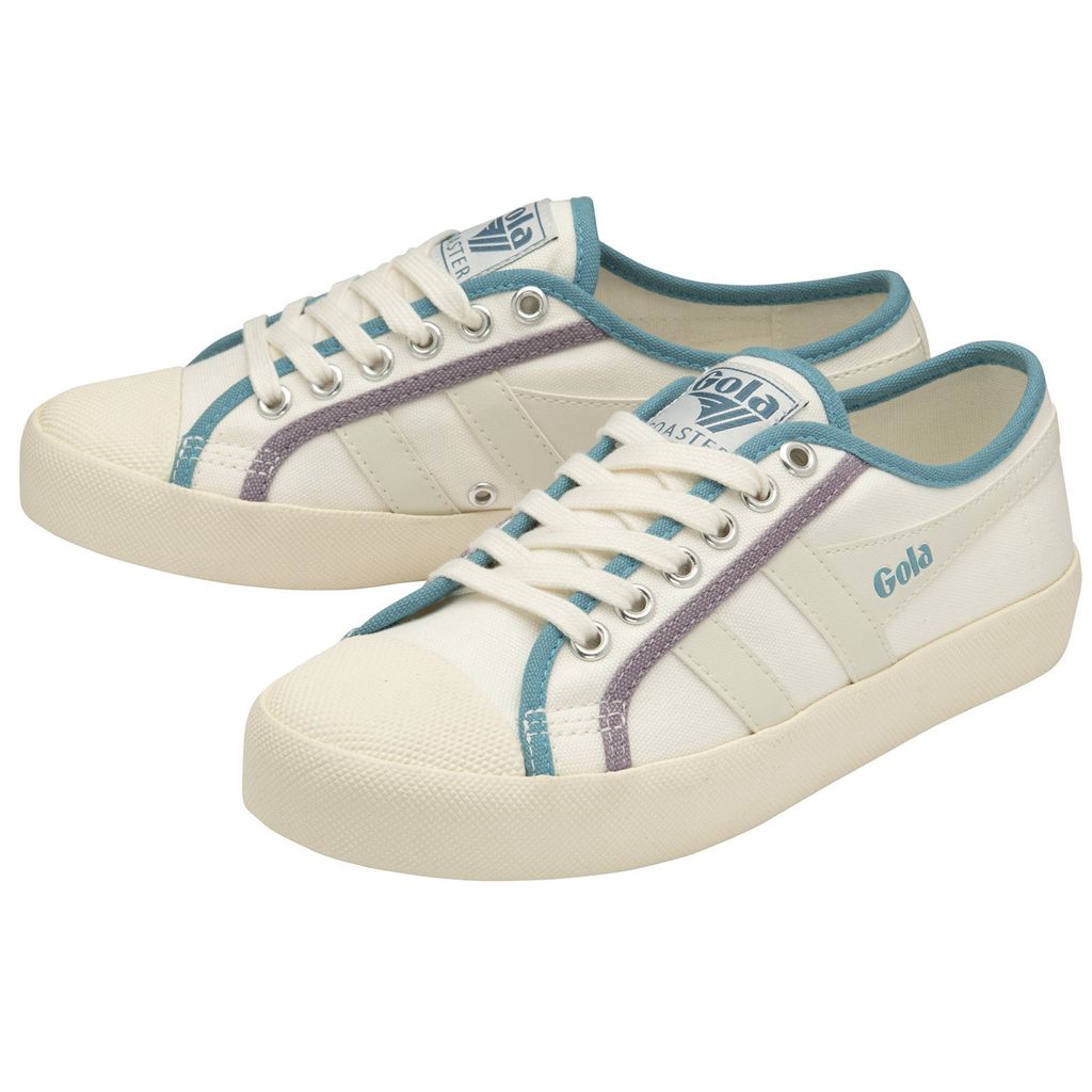 Gola Vegan Classics Coaster Smash Shoes Blancos Mexico | KXF-917283